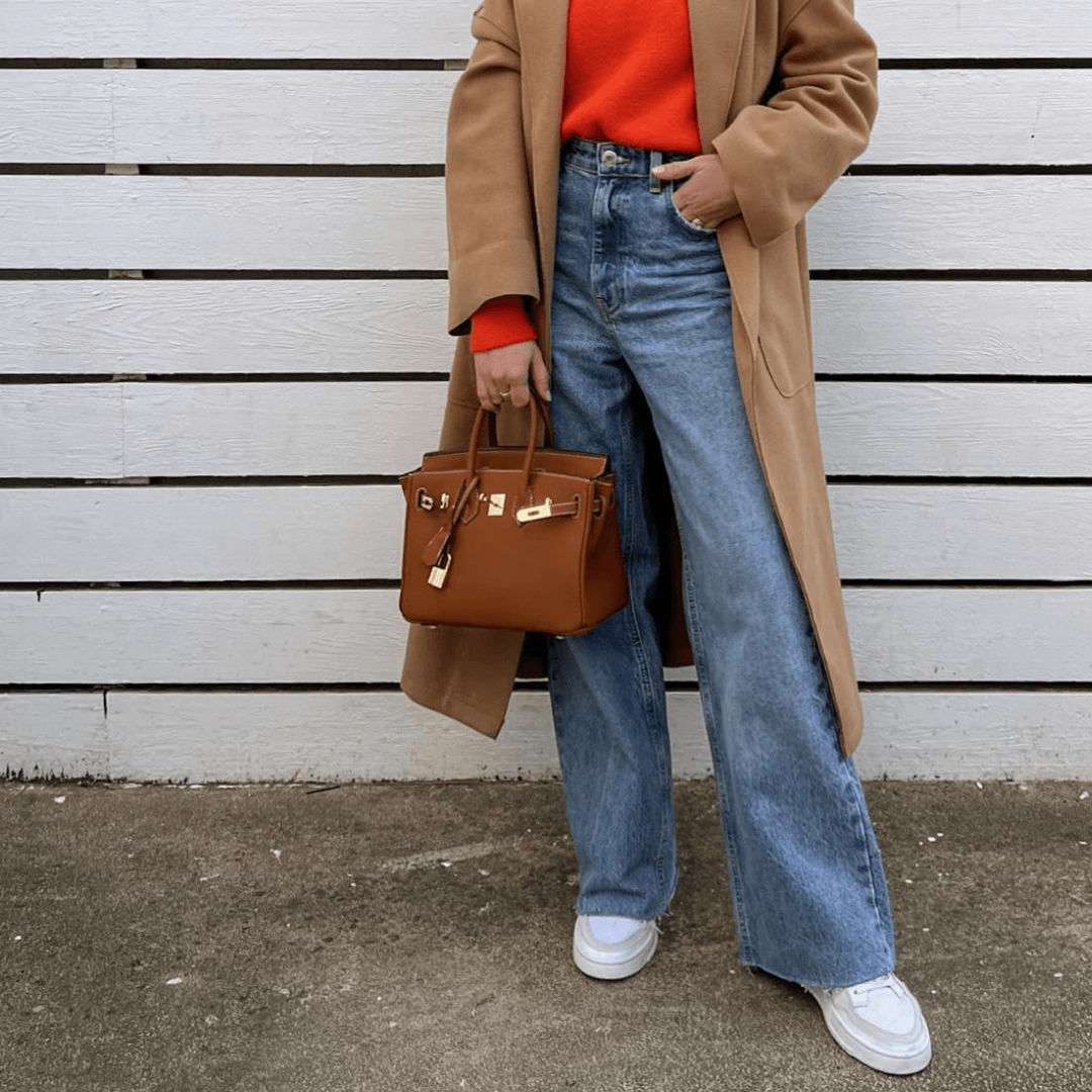 Stylish Leather Handbag - Liana
