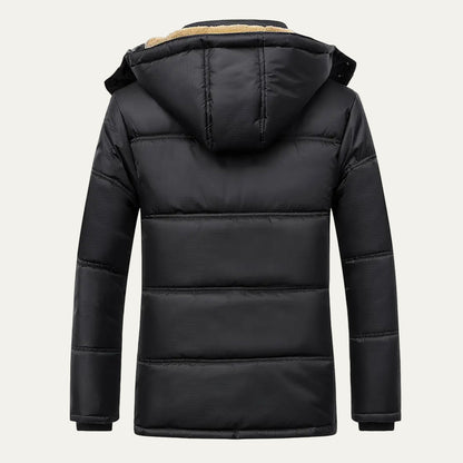 Men’s Heavy Duty Outdoor Fleece Lined Military Parka