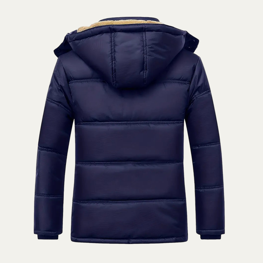 Men’s Heavy Duty Outdoor Fleece Lined Military Parka