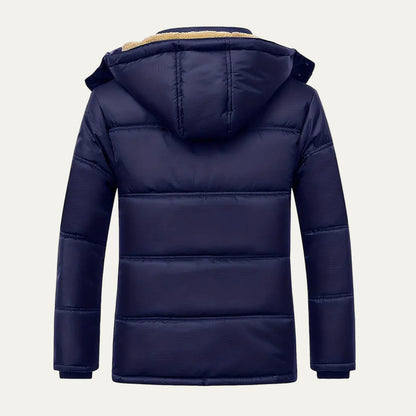 Men’s Heavy Duty Outdoor Fleece Lined Military Parka