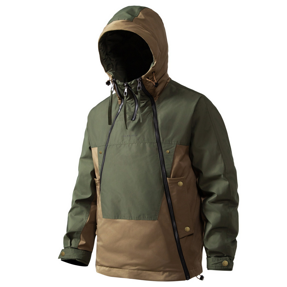 Stylish Men’s Winter Jacket with Dual Zip - NORDON