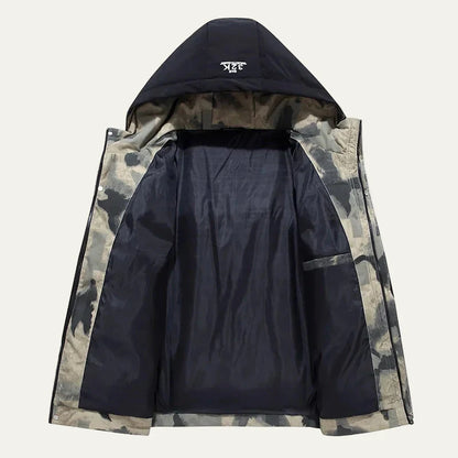 Men’s Modern Winter Hooded Quilted Puffer Jacket