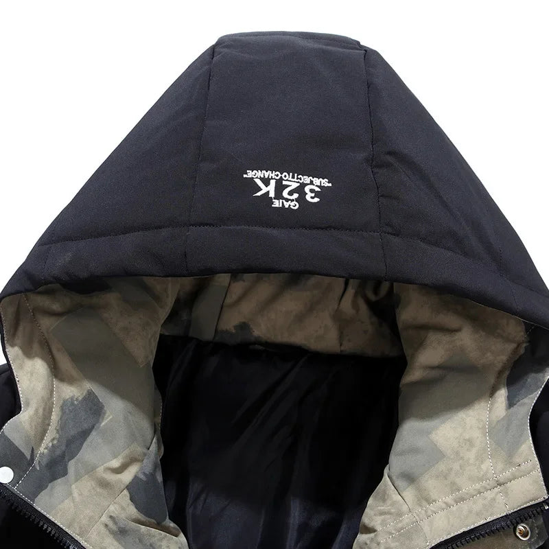 Men’s Modern Winter Hooded Quilted Puffer Jacket