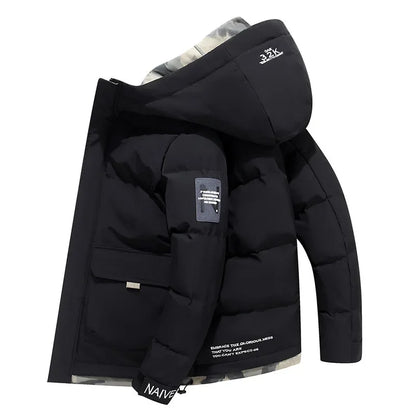 Stylish Quilted Men's Winter Jacket - Milo