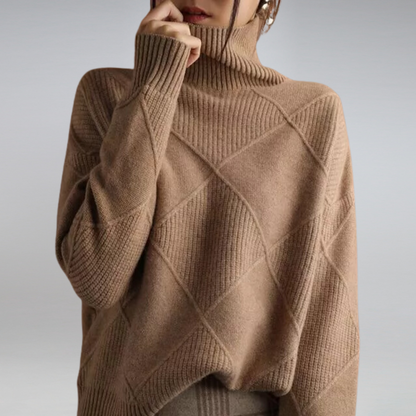 Stylish Turtleneck for Women - Isabella