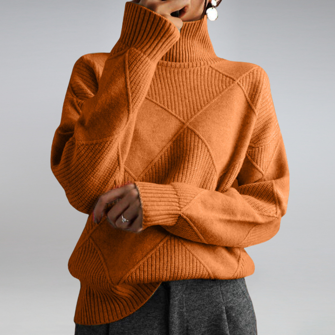 Stylish Turtleneck for Women - Isabella