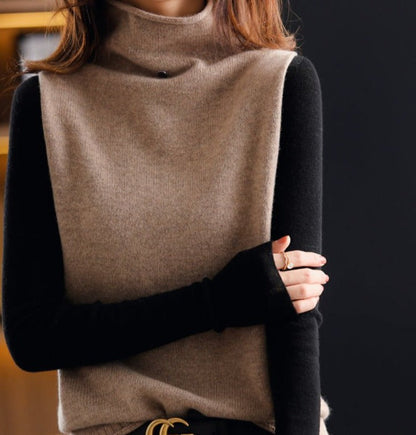 Stylish Turtleneck Sweater - Sophia