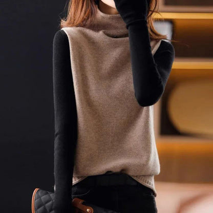 Stylish Turtleneck Sweater - Sophia