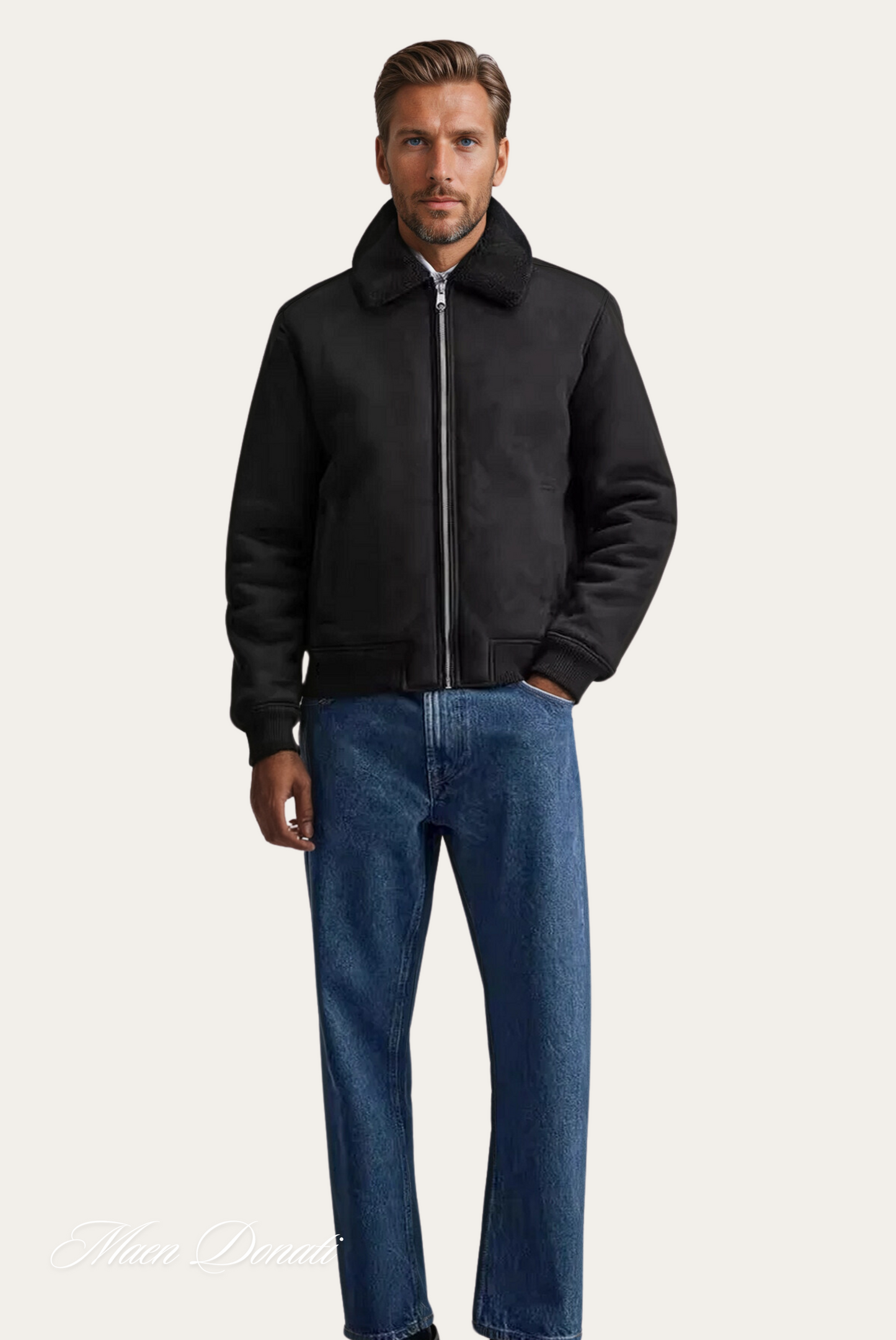 Stylish Winter Bomber Jacket - Nolan