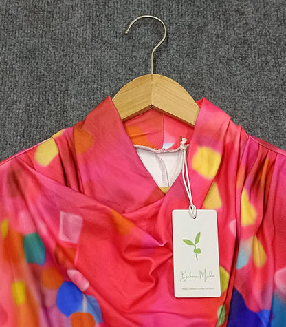 Stylish Winter Sweater with Print - Aurelia