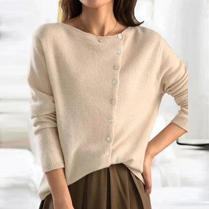 Stylish Women's Knitted Jumper - Leona