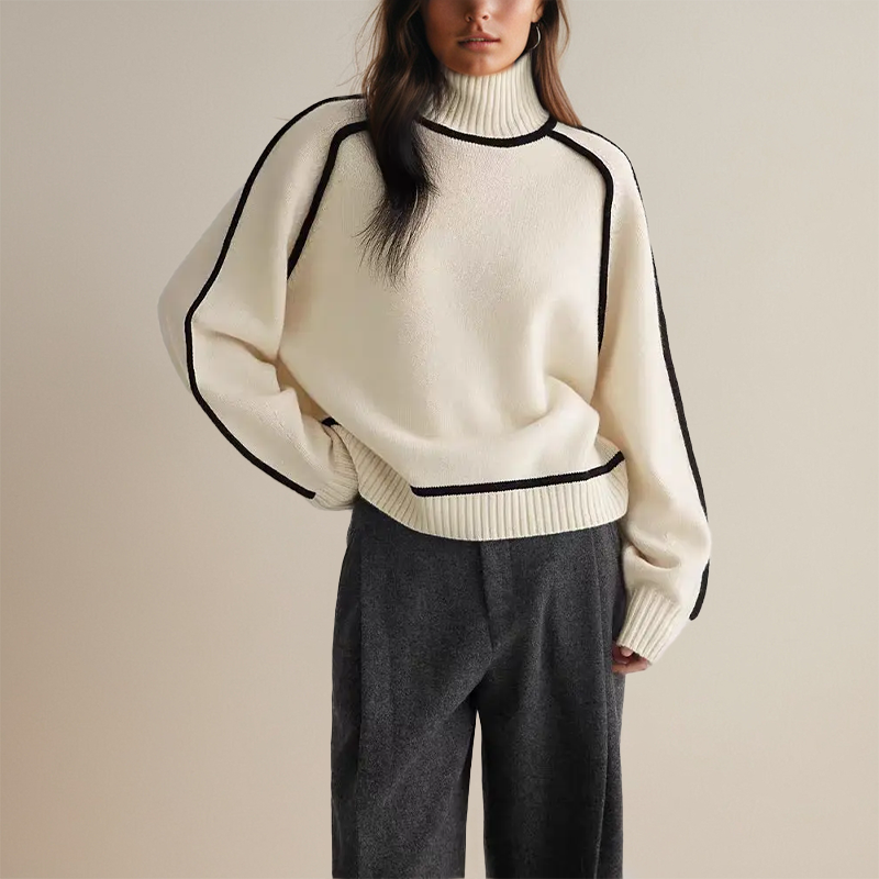 Stylish Women's Turtleneck - Clara