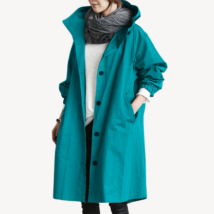 Long Hooded Coat Women Winter Jacket