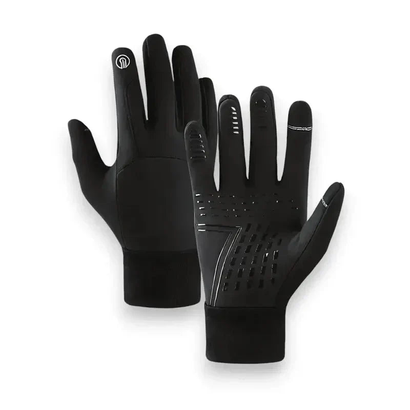 Warm Waterproof Bike Gloves with Touchscreen Fingers