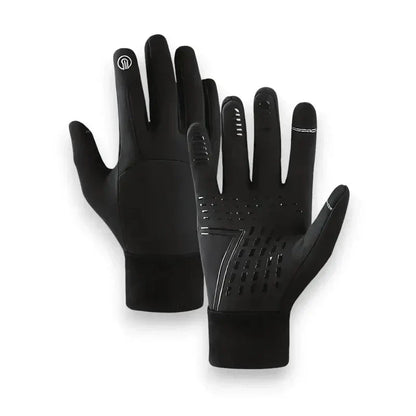 Warm Waterproof Bike Gloves with Touchscreen Fingers