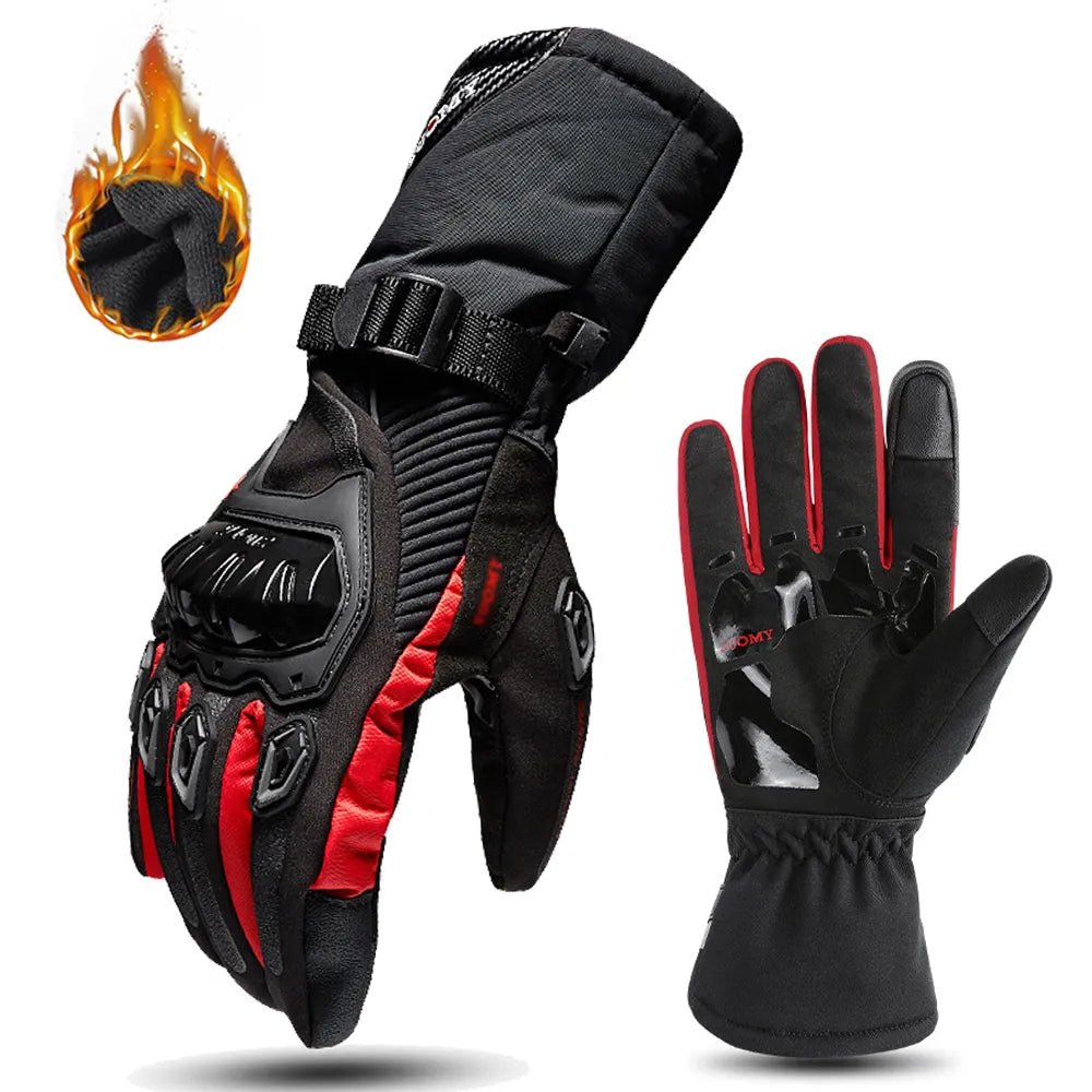 Warm Waterproof Insulated Motorcycle Riding Gloves