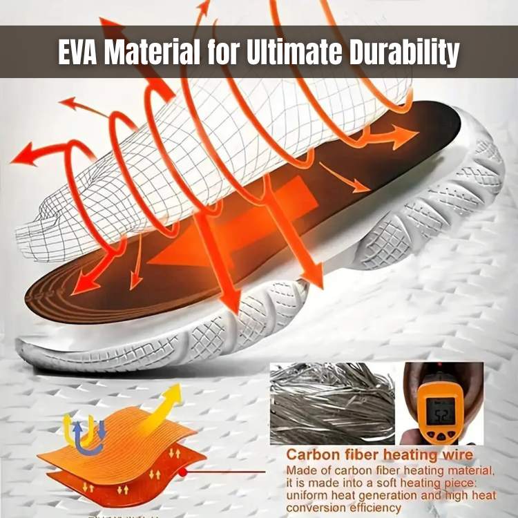 ThermoStep Rechargeable Heated Insoles