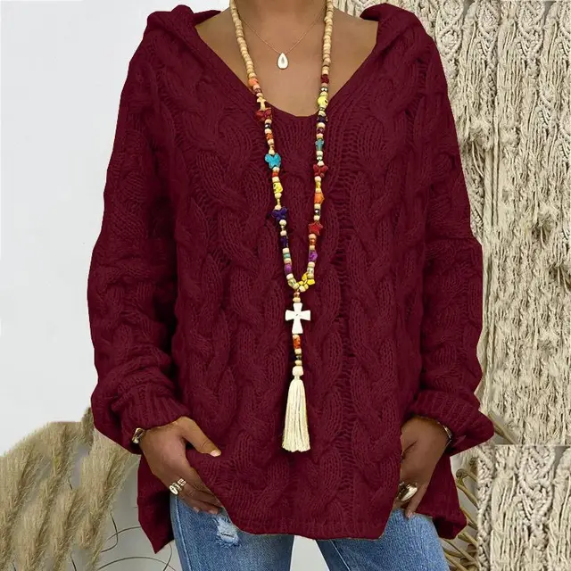 Timeless Cable Knit Jumper for Women – Maelle