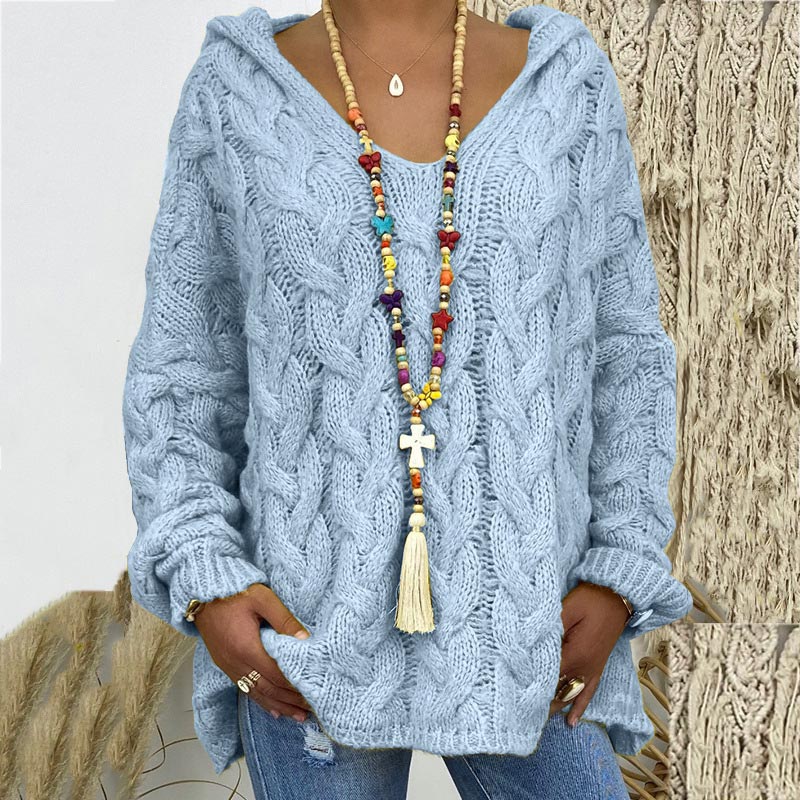Timeless Cable Knit Jumper for Women – Maelle