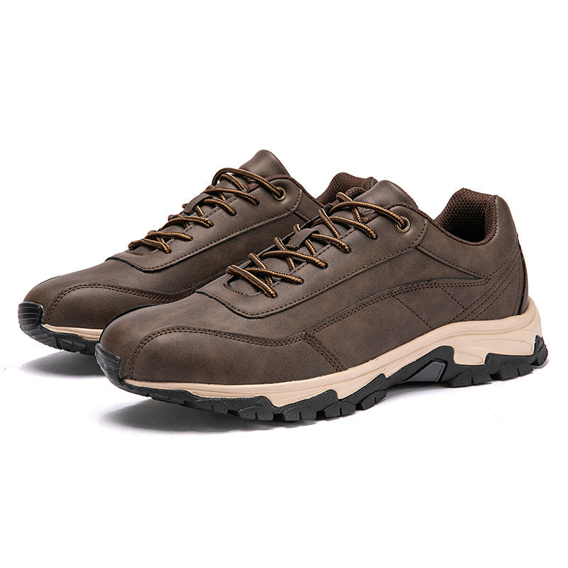 Classic Leather Men Sneakers - BritishElegance
