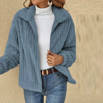 Warm Ribbed Winter Jacket