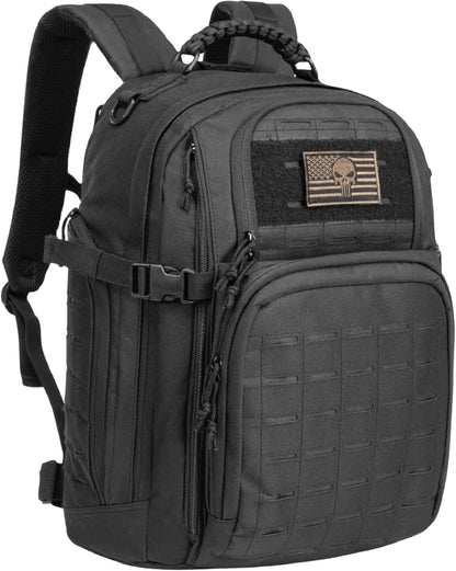 35L Outdoor Tactical Backpack with Molle System and Laptop Storage