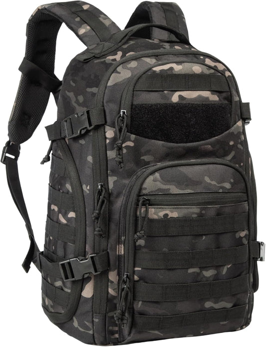 35L Outdoor Tactical Backpack with Molle System and Laptop Storage