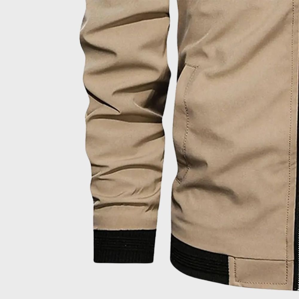 Men’s Classic Full Zipped Bomber Jacket