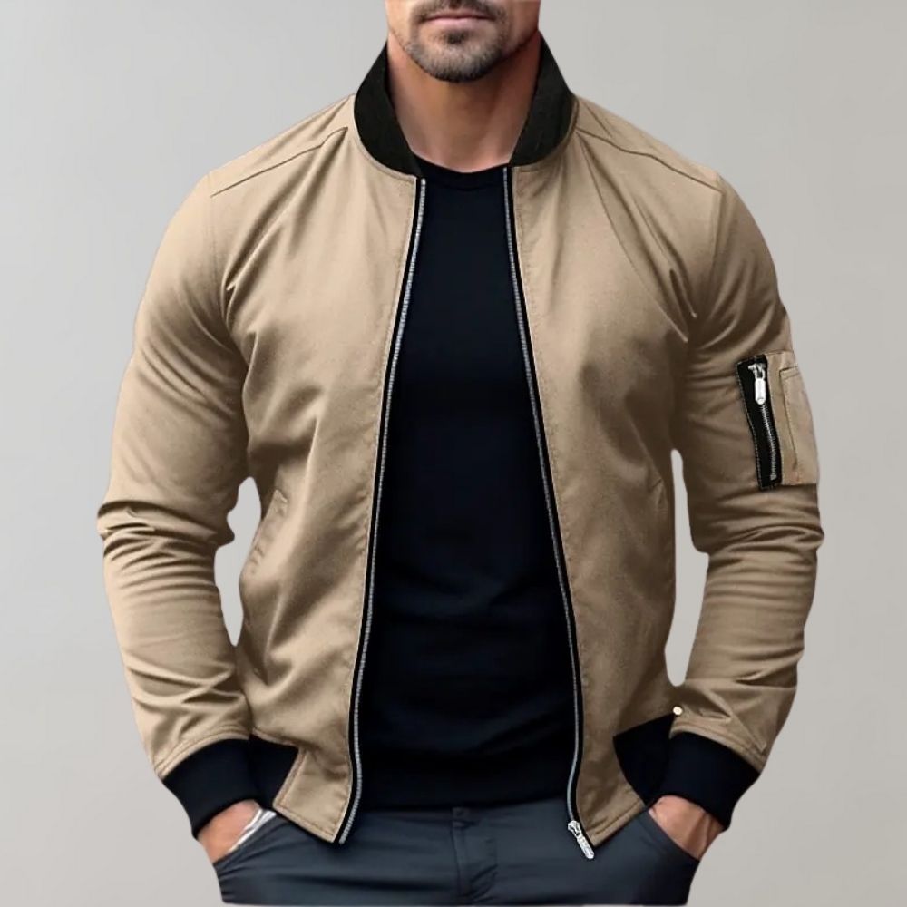 Trendy Men's Bomber Jacket - Chase