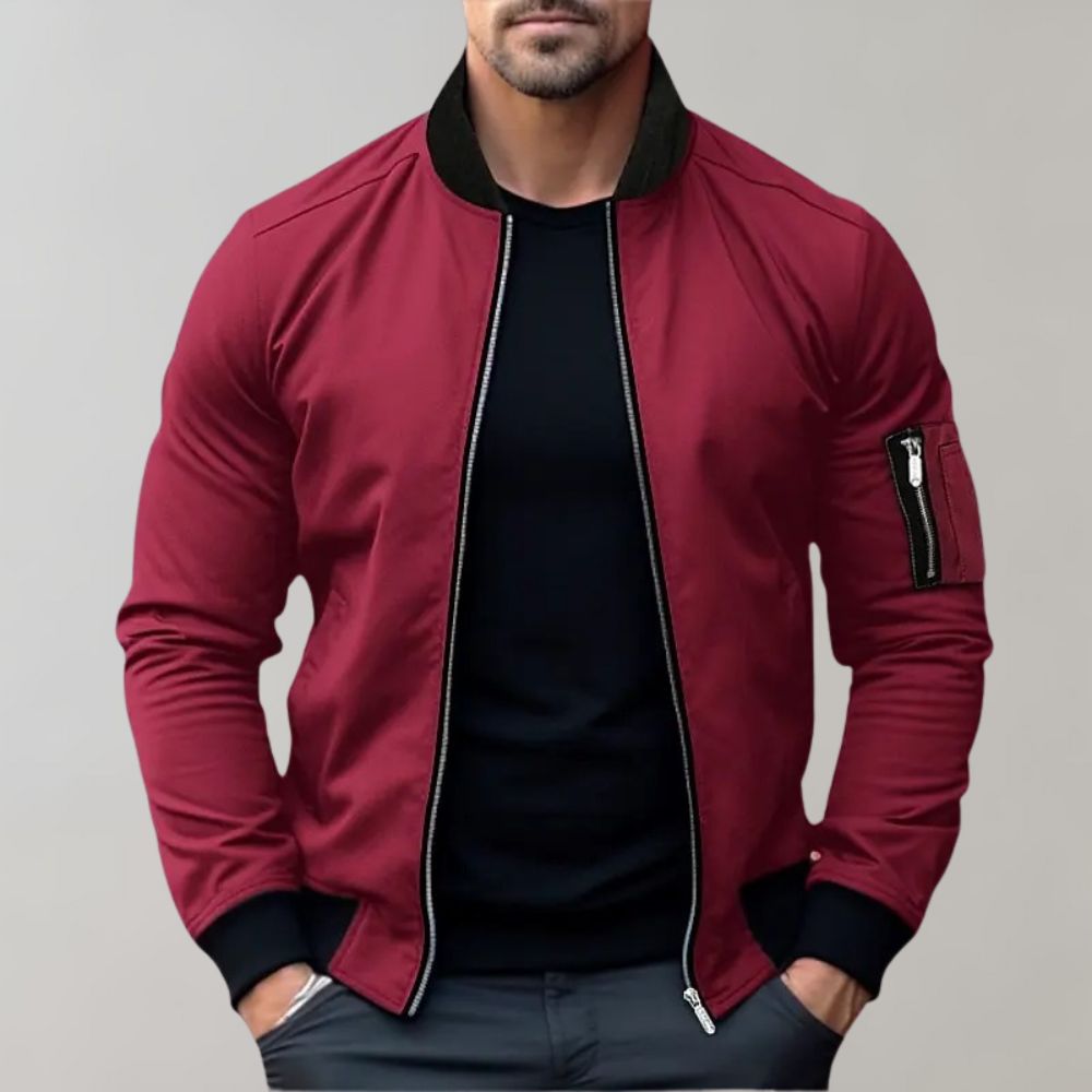 Trendy Men's Bomber Jacket - Chase