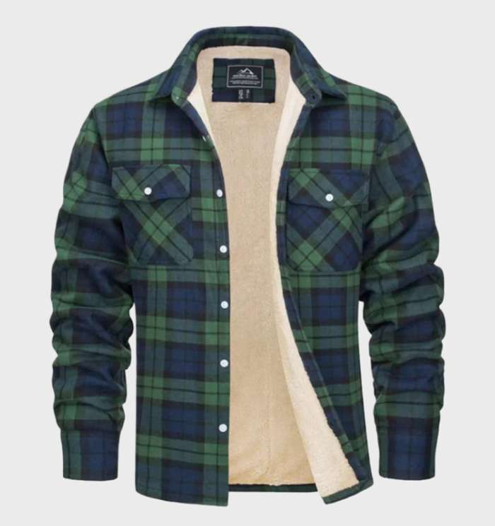 Men’s Wide Wale Corduroy Quilted Puffer Jacket