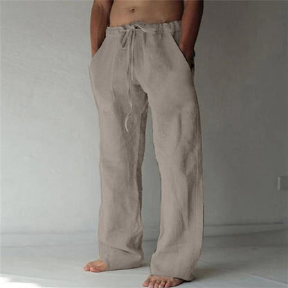 Wilhelm | Men’s Linen Pants – Casual Summer Trousers with Breathable Comfort