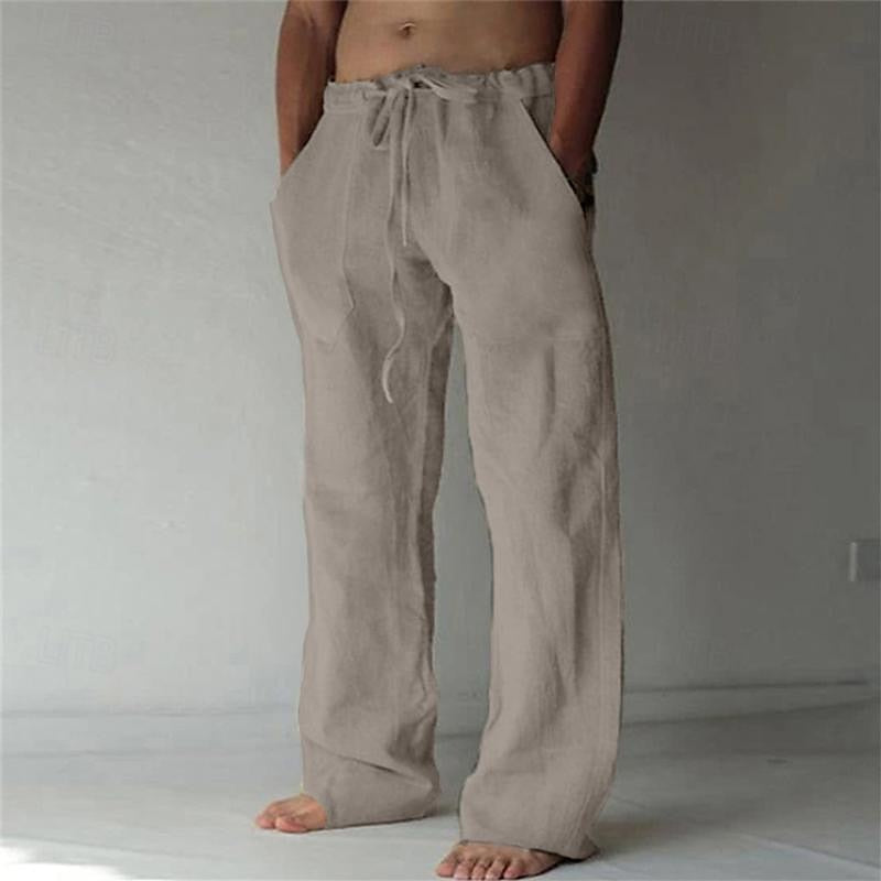 Wilhelm | Men’s Linen Pants – Casual Summer Trousers with Breathable Comfort