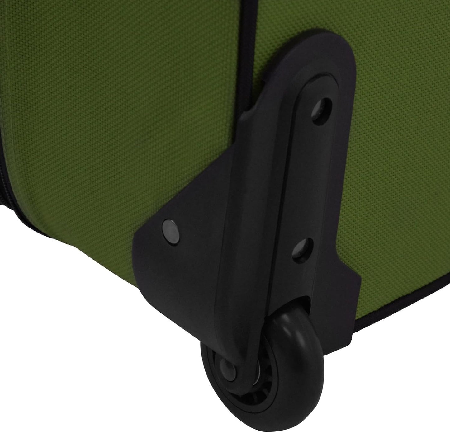 2-Piece Softside Carry-On Luggage Set with Expandable Design and Skate Wheels