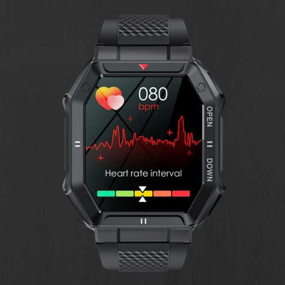 Rugged Military Smartwatch – 20+ Sport Modes, HD Display, 10-Day Battery