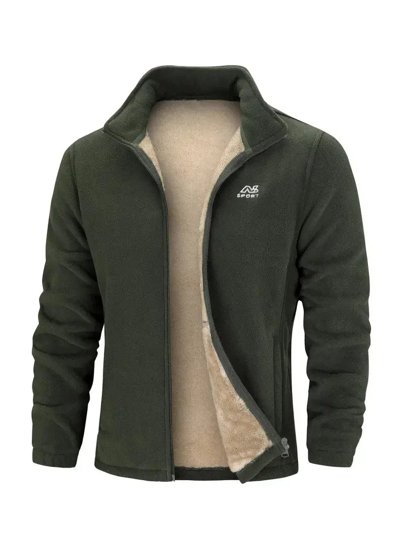 Unisex Lined Fleece Vest - Aspen