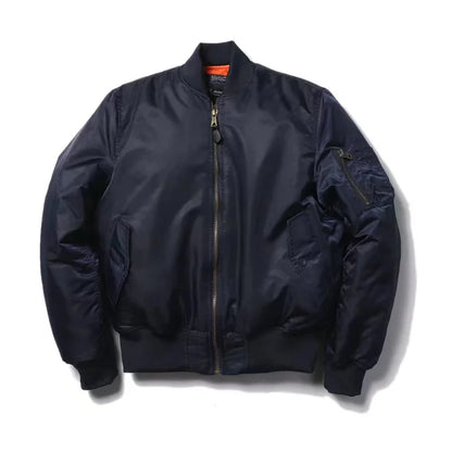 Unisex Premium Bomber Jacket with Zipper - Alex