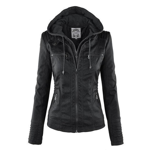 Ebonrose – Premium Leather & Suede Jacket