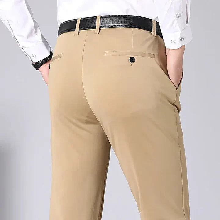 Comfortable Slim Fit Stretch Dress Trousers