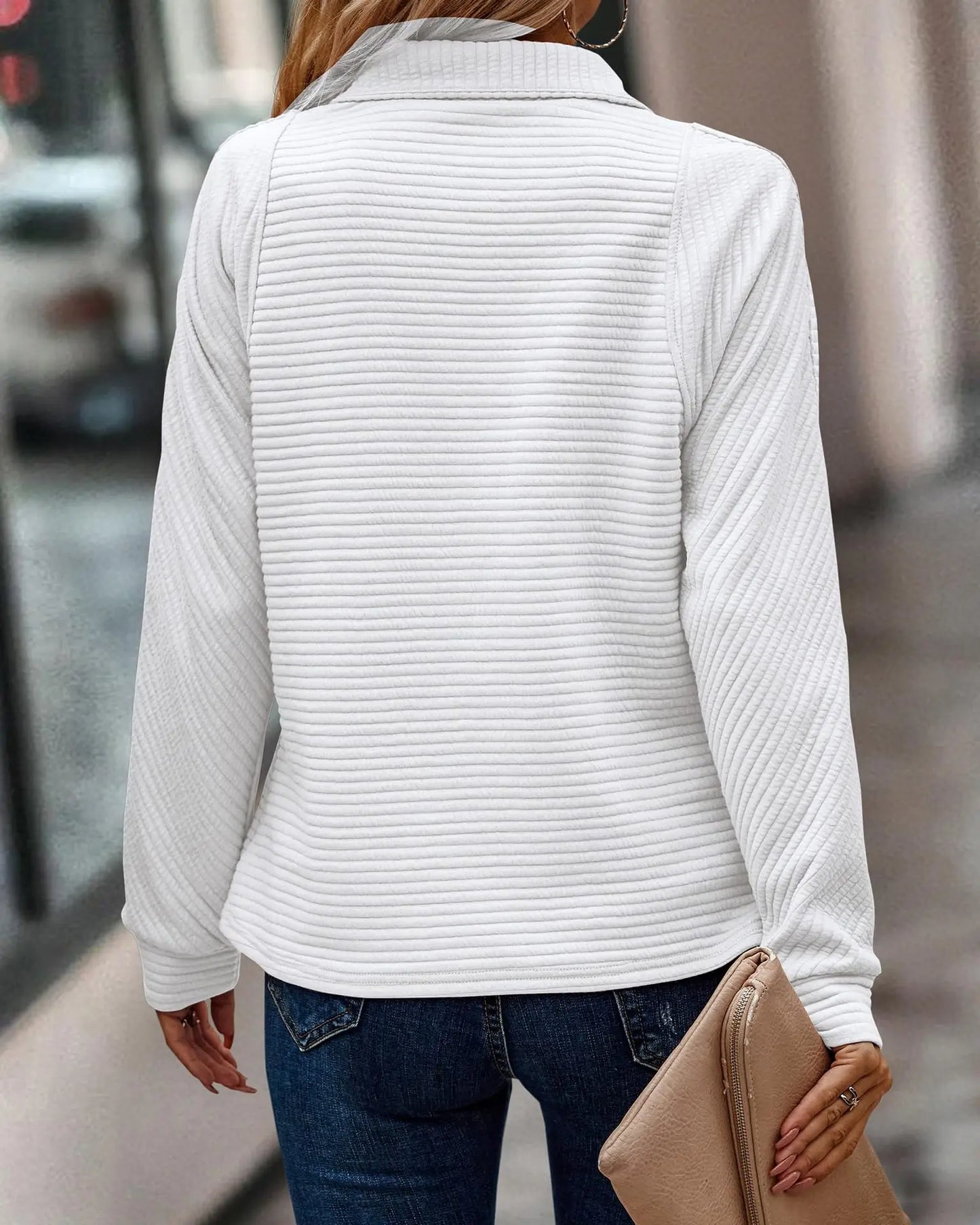 V-Neck Jumper - Isla