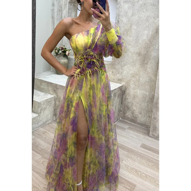 Beautiful Floor Length Floral Maxi Dress