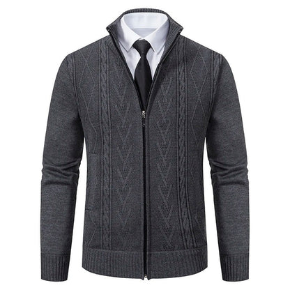 Cashmere knit sweater for men