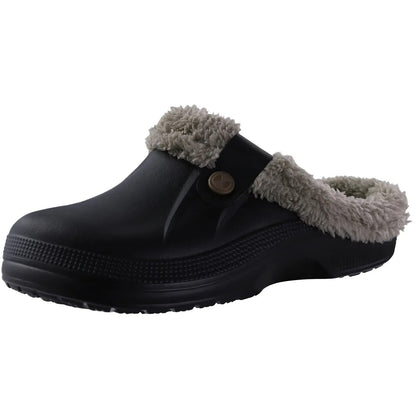 Soft Insulated Winter Clogs – Warm Slip On Shoes - BritishElegance