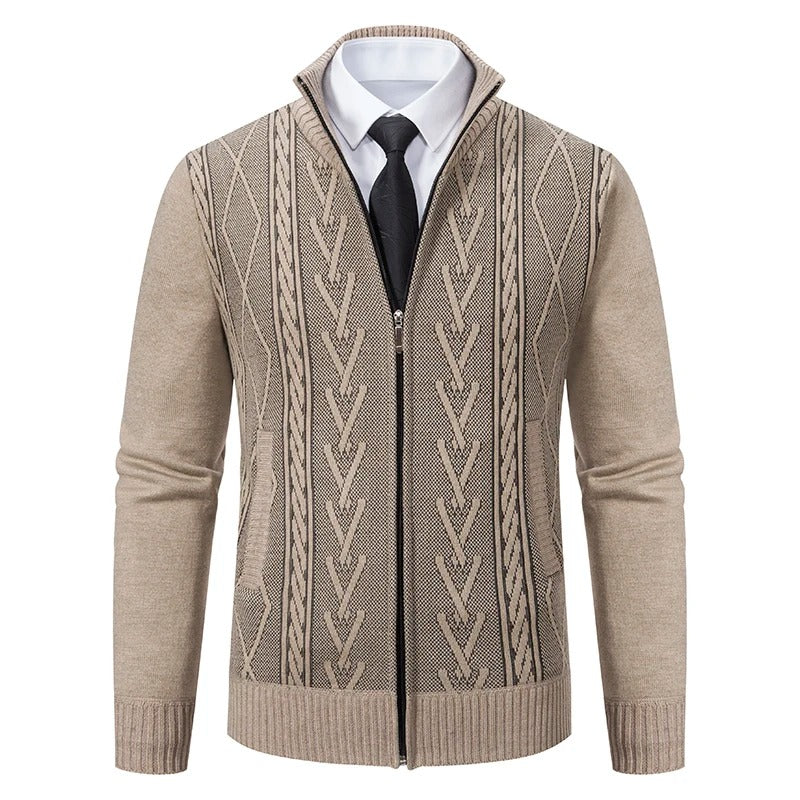 Cashmere knit sweater for men