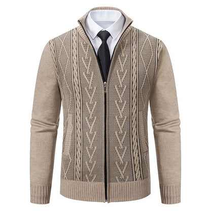 Cashmere knit sweater for men
