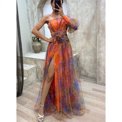 Beautiful Floor Length Floral Maxi Dress