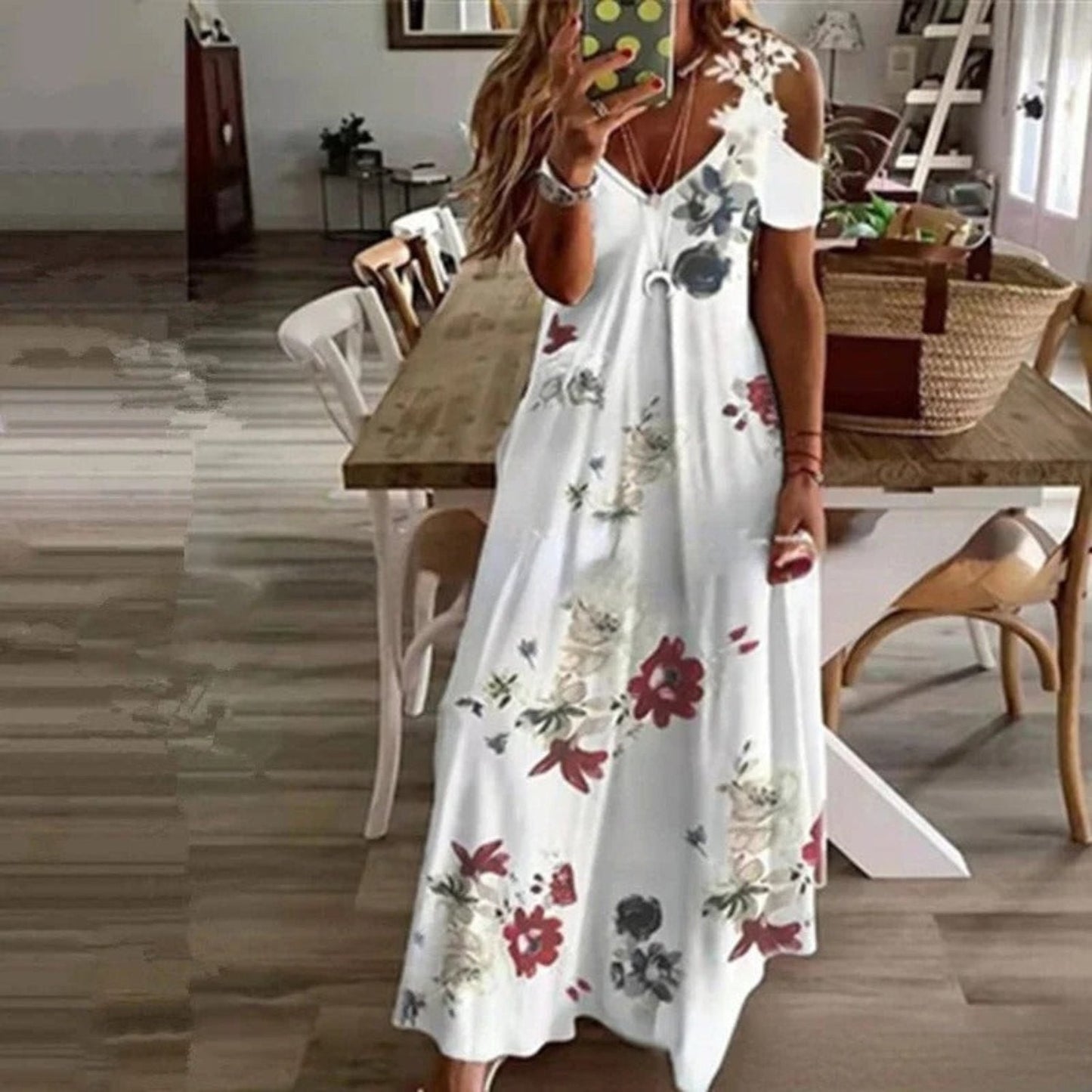 Stylish Summer Maxi Dress Lightweight