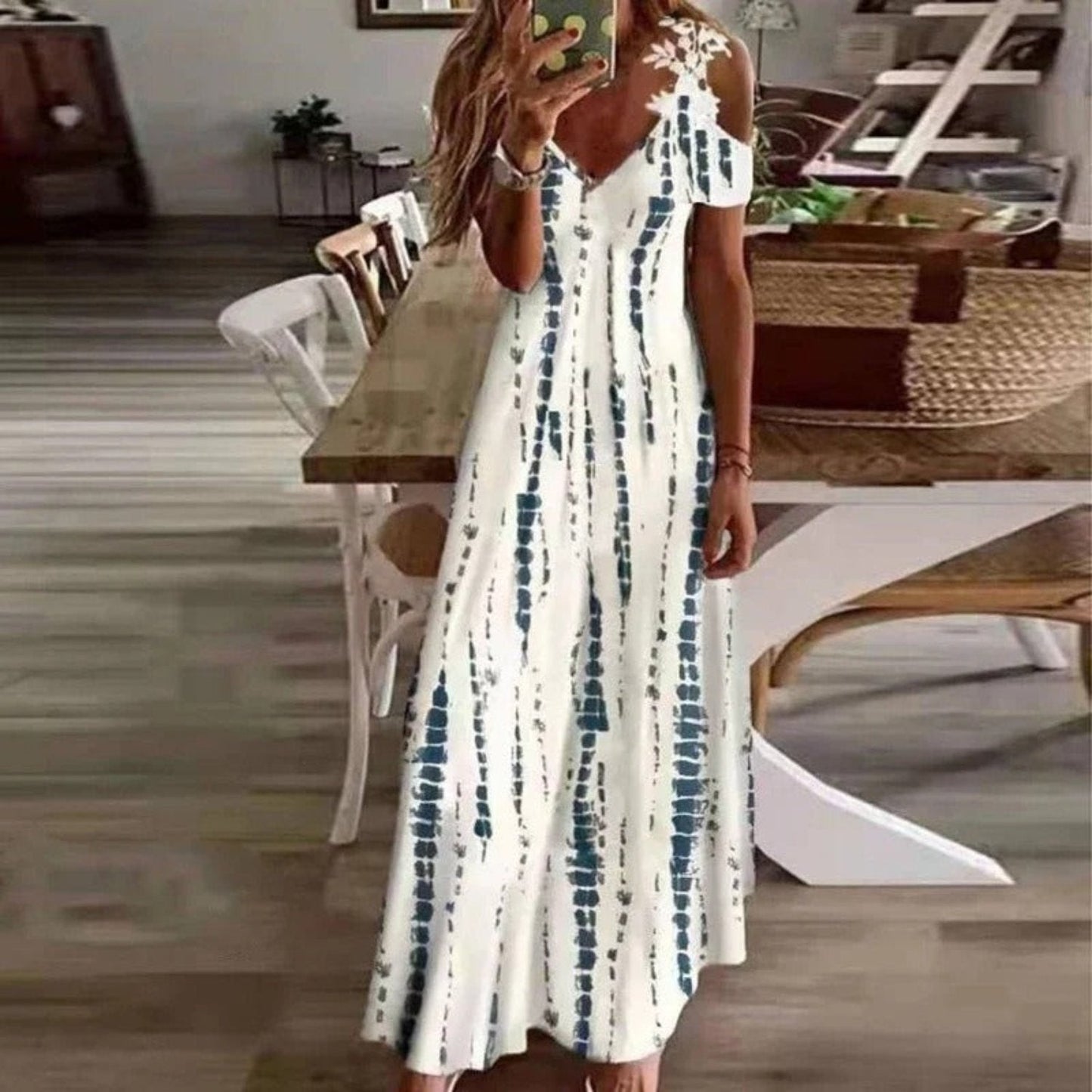 Stylish Summer Maxi Dress Lightweight