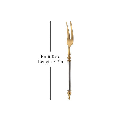 Luxury Gold Coated Flatware Set