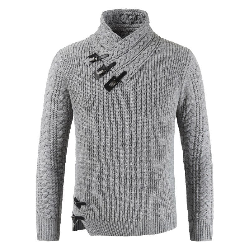 Cevori Knitted Style Soft Warm Long Sleeve Jumper